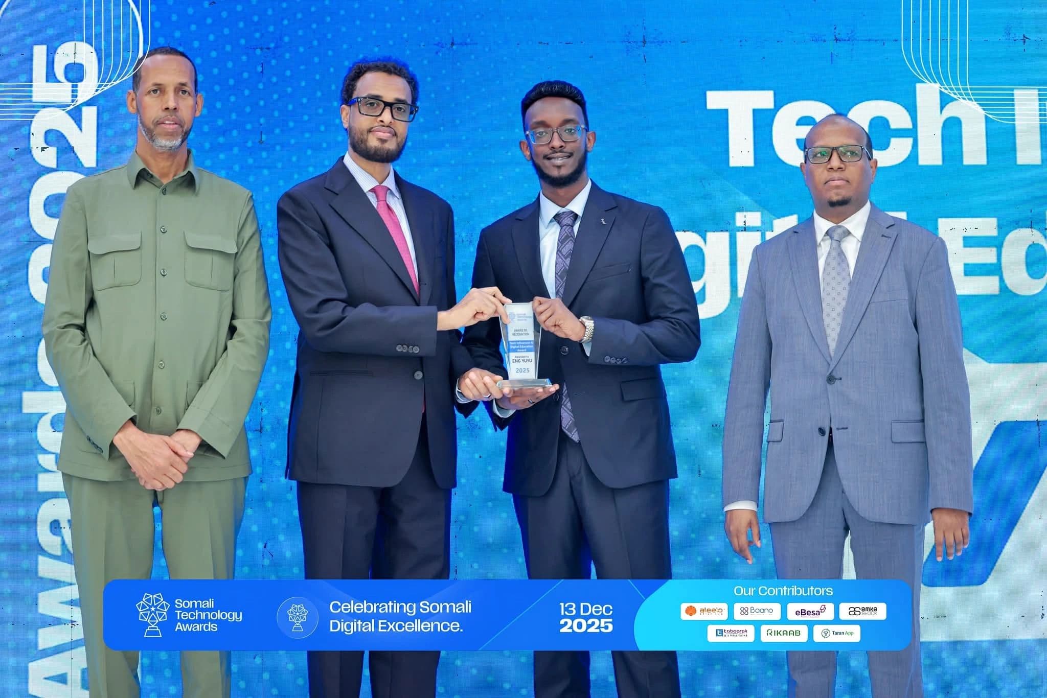Tech Influencer & Digital Education Award: Somali Tech Awards